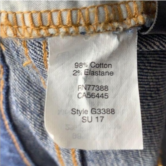 J. Crew Factory Stretch Straight Leg Jeans Size 25 Raw Hem EUC - Picture 4 of 5